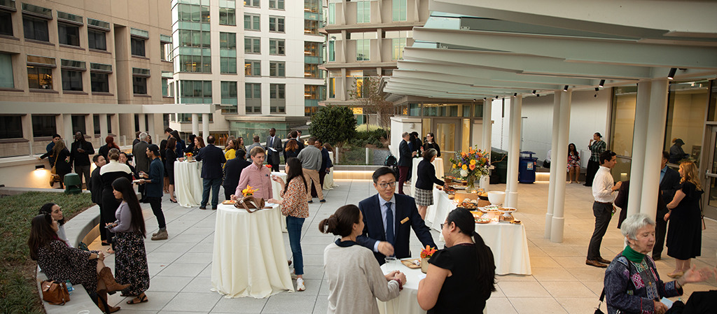 Image of an RSPH event using the Terrace Garden