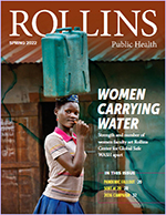 Spring 2022 Rollins magazine cover