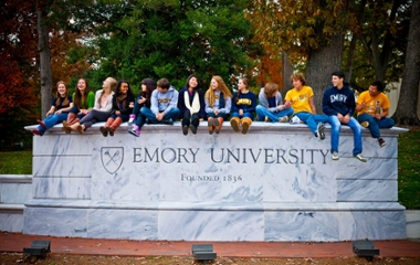 Students at Emory University